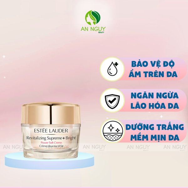 Kem Dưỡng Trắng Da Estee Lauder Revitalizing Supreme + Bright Ngăn Ngừa Lão Hóa Da