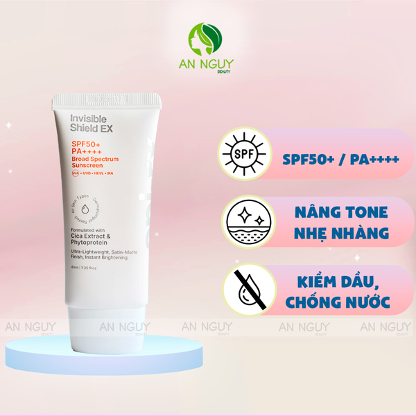 Kem Chống Nắng EPI-RX Invisible Shield Ex SPF50+ / PA++++ 40ml