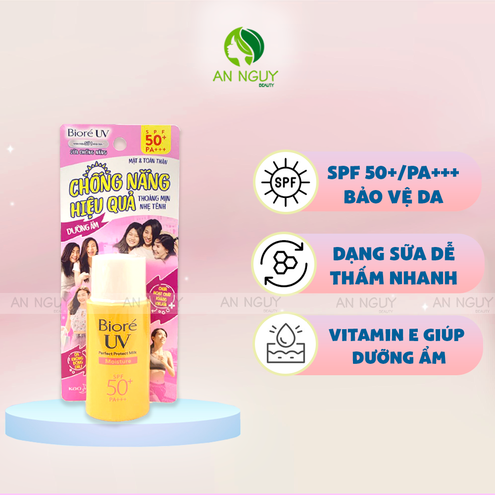 Sữa Chống Nắng Bioré UV Perfect Protect Milk SPF50+ PA+++ 25ml