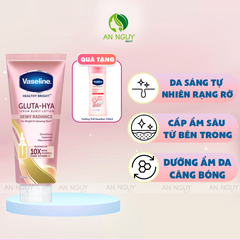 [Mua 1 Tặng 1] Sữa Dưỡng Thể Vaseline Gluta-Hya 330ml + Tặng Dưỡng Thể Vaseline Perfect Youth 100ml