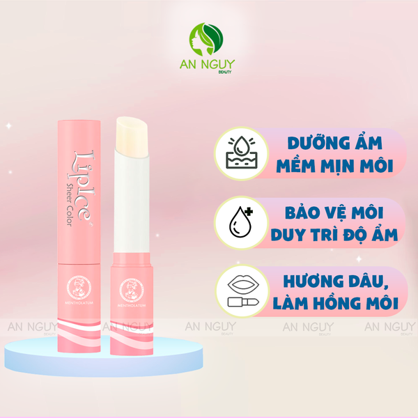 Son Dưỡng LipIce Sheer Color Giúp Môi Mềm Mịn 2.4gr