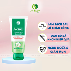 Gel Rửa Mặt Acnes Oil Control Cleanser Sạch Nhờn 100g