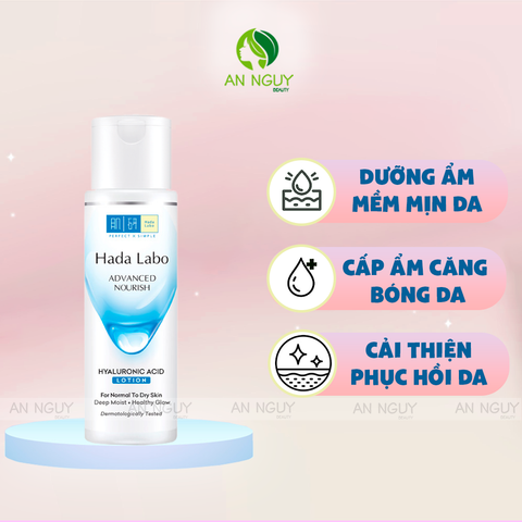 Dung Dịch Hada Labo Advanced Nourish Hyaluron Lotion Dry Skin Dưỡng Ẩm Tối Ưu Da Thường, Khô