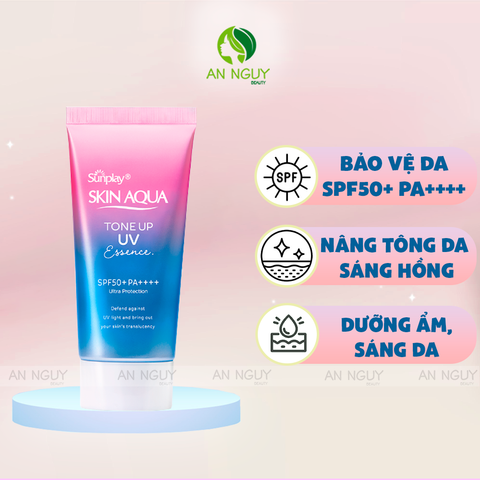 Kem Chống Nắng Sunplay Skin Aqua Tone Up UV Essence SPF50+ PA++++ Hiệu Chỉnh Sắc Da 50gr
