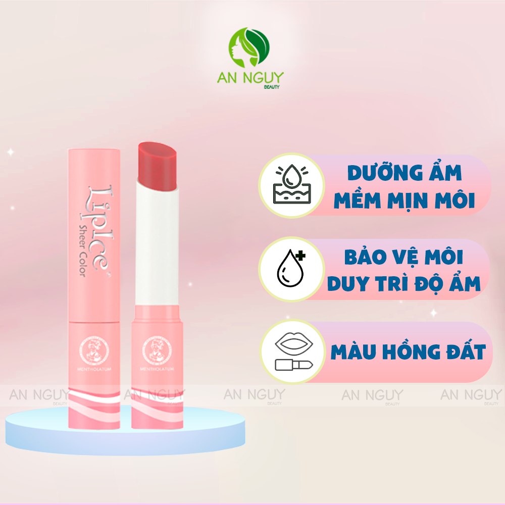 Son Dưỡng LipIce Sheer Color Giúp Môi Mềm Mịn 2.4gr