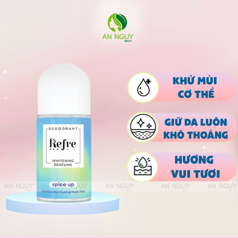 Lăn Khử Mùi Refre Deodorant Whitening Perfume 40ml