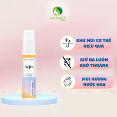 Xịt Khử Mùi Refre Deodorant Whitening Perfume Mist Hương Nước Hoa 30ml