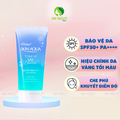Kem Chống Nắng Sunplay Skin Aqua Tone Up UV Essence SPF50+ PA++++ Hiệu Chỉnh Sắc Da 50gr