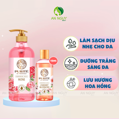 [Mua 1 Tặng 1] Sữa Tắm Purité De Prôvence Shower Gel 850ml + Tặng 1 Sữa Tắm 250ml
