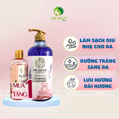 [Mua 1 Tặng 1] Sữa Tắm Purité De Prôvence Shower Gel 850ml + Tặng 1 Sữa Tắm 250ml