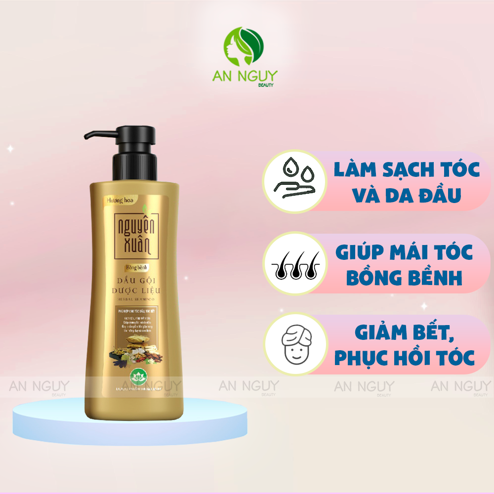 Dầu Gội Dược Liệu Nguyên Xuân Herbal Shampoo Bồng Bềnh