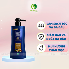 Dầu Gội Dược Liệu Nguyên Xuân Herbal Shampoo Sạch Gàu, Giảm Ngứa