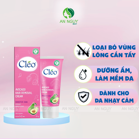 Kem Tẩy Lông Cléo Hair Removal Cream