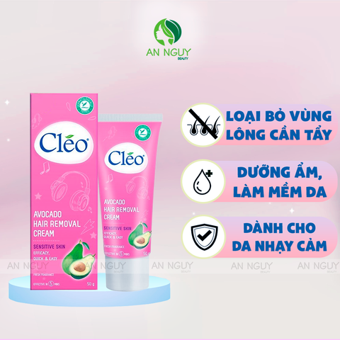 Kem Tẩy Lông Cléo Hair Removal Cream