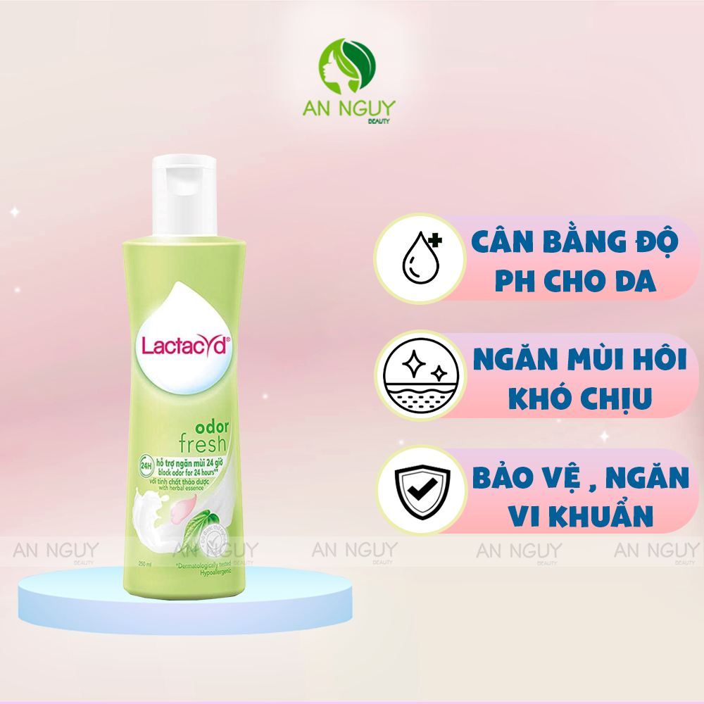 Dung Dịch Vệ Sinh Phụ Nữ Lactacyd Ngăn Mùi Giữ Ẩm Cho Da 250ml