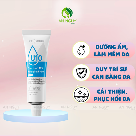 Gel Dưỡng DrCeutics Dual Urea 10% Mattifying Hydro Boost Cấp Ẩm Cho Da 35g