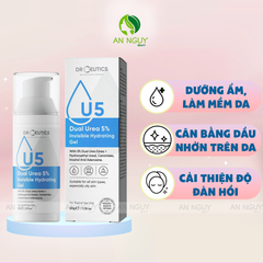 Gel Dưỡng DrCeutics Dual Urea 5% Invisible Hydrating Cấp Ẩm Cho Da 50g