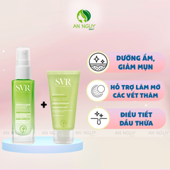 [Mua 1 Tặng 1] Tinh Chất SVR Sebiaclear Serum 30ml + Gel Rửa Mặt SVR Sebiaclear Gel 55ml