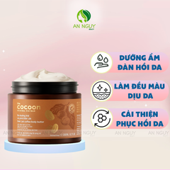 Bơ Dưỡng Thể CoCoon Chiết Xuất Cà Phê Đắk Lắk Dưỡng Ẩm, Mềm Mịn Da 200ml