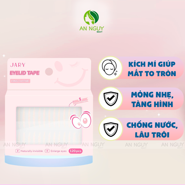 Miếng Dán Kích Mí Jary Eyelid Tape Long Lasting 120 Miếng