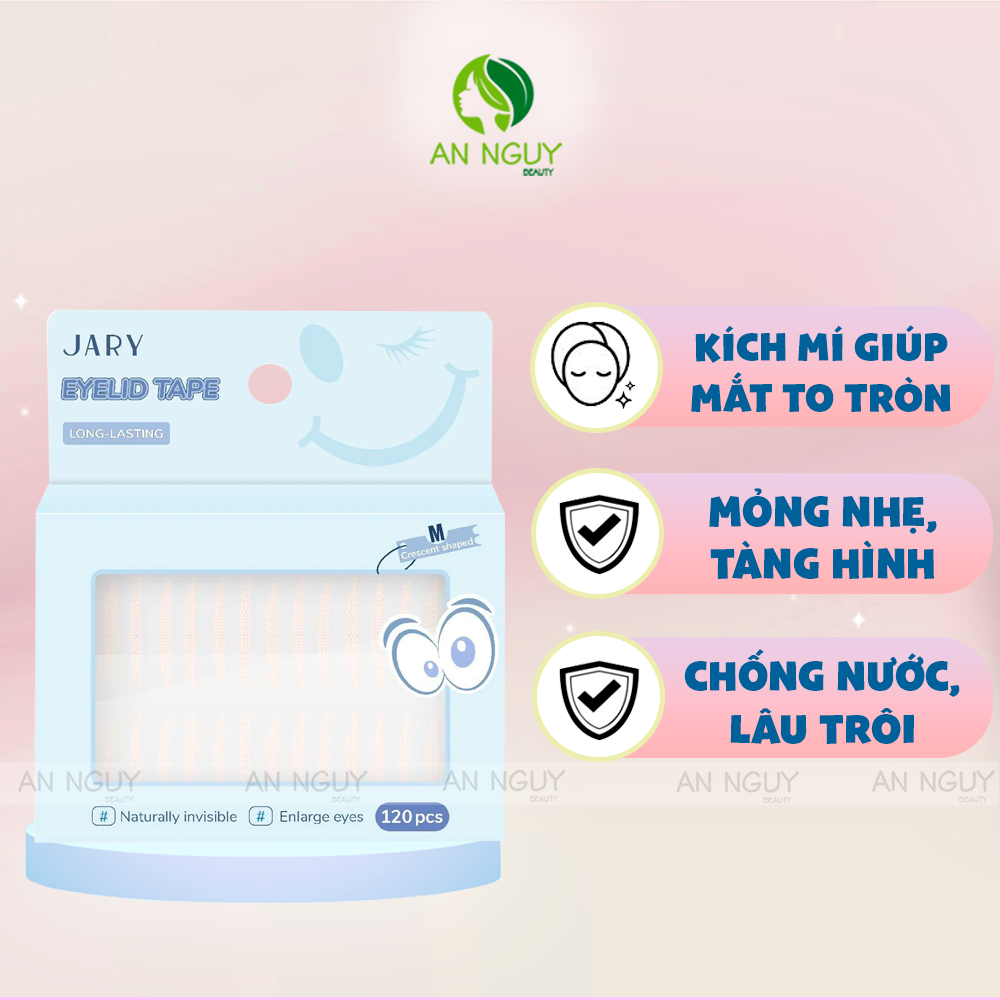 Miếng Dán Kích Mí Jary Eyelid Tape Long Lasting 120 Miếng