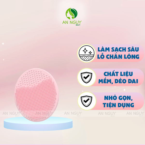 Miếng Rửa Mặt Jary Silicone Cleansing Brush Nhiều Màu