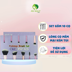 Set 10 Cọ Trang Điểm Jary Makeup Brush Set Nhiều Mẫu