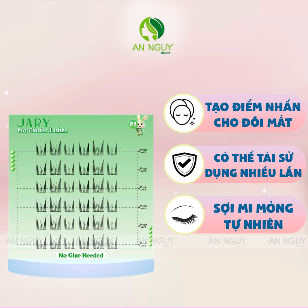 Mi Cụm Jary Cluster Lashes Nhiều Mẫu