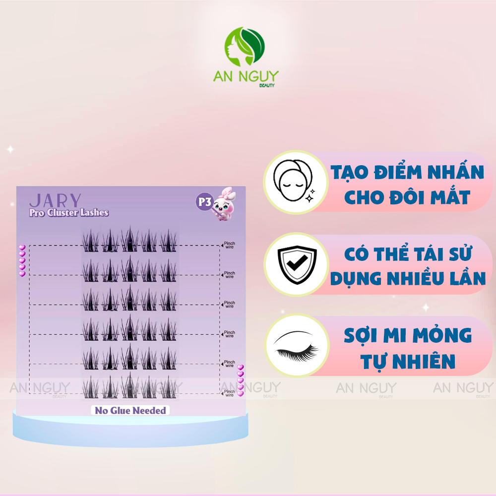 Mi Cụm Jary Cluster Lashes Nhiều Mẫu