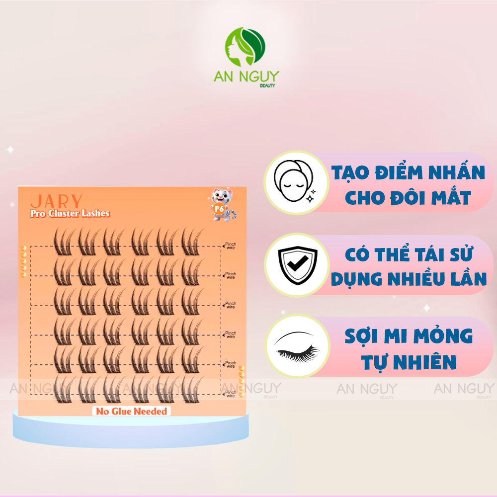 Mi Cụm Jary Cluster Lashes Nhiều Mẫu