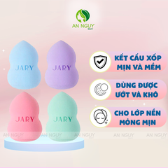 Bông Mút Trang Điểm Jary Nhiều Màu