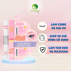 Keo Dán Mi 2 Đầu Jary 4in1 Lash Bond & Remover 4g
