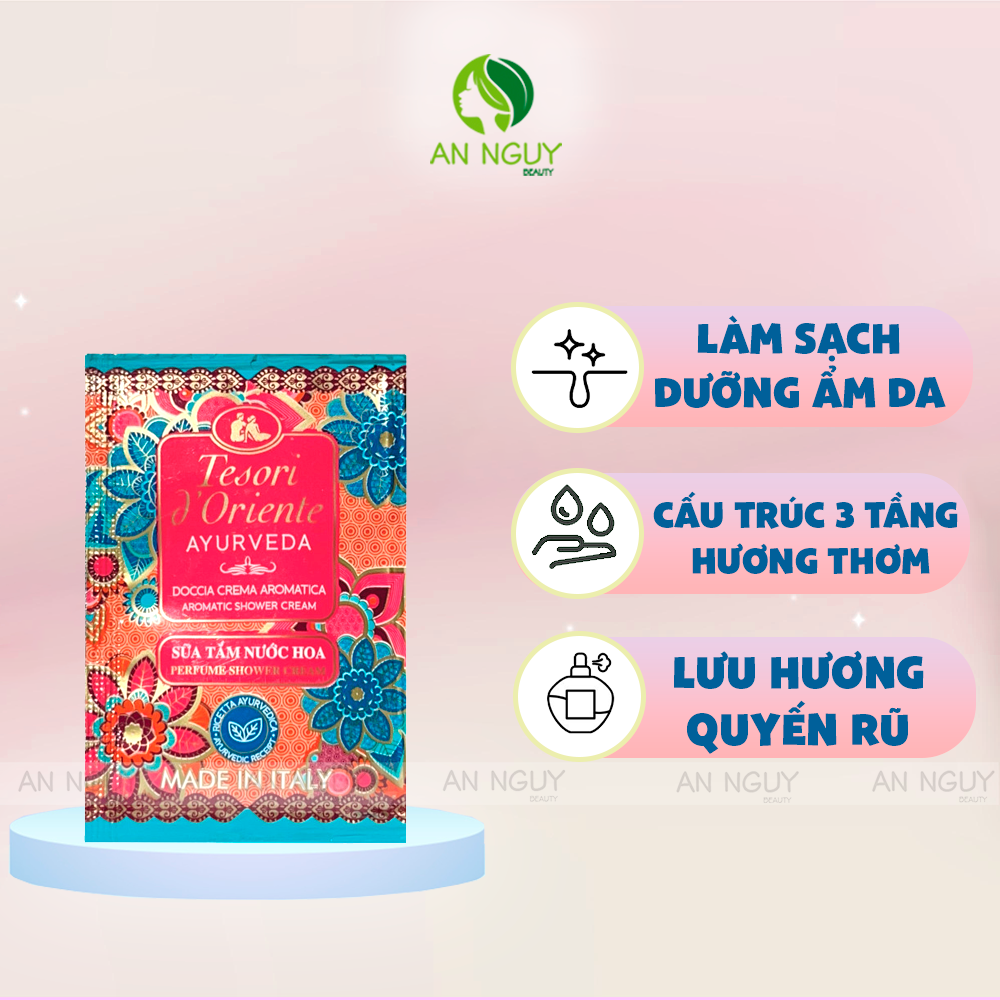 Sữa Tắm Nước Hoa Tesori D'Oriente ( Dây 12 Gói )