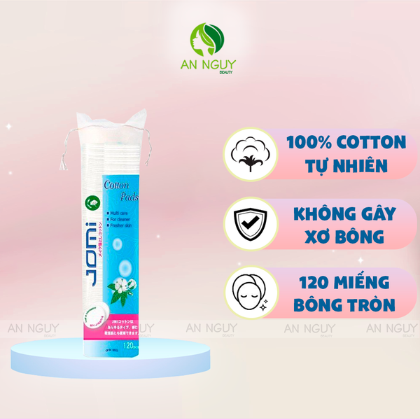 Bông Tẩy Trang Jomi Cotton Pads