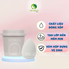 Bông Mút Trang Điểm Horus Coffee Makeup Sponge - Latte