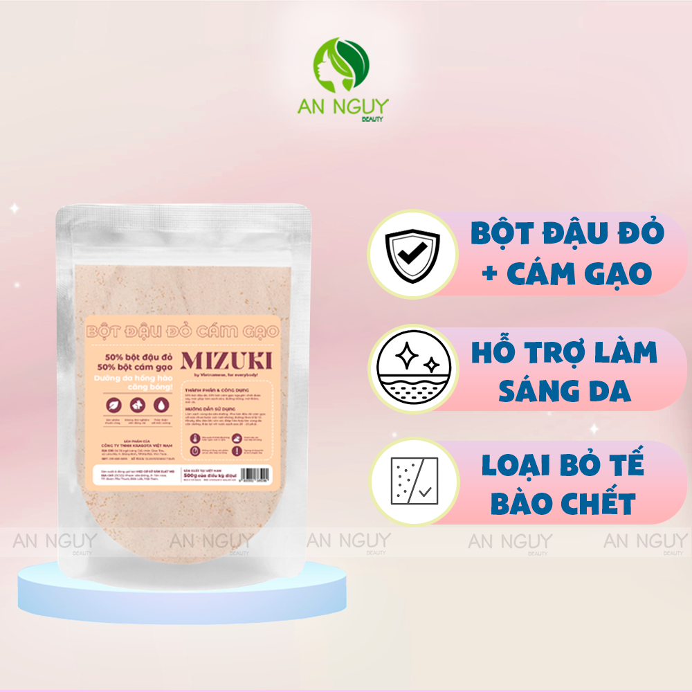 Bột Dưỡng Da Mizuki 100g