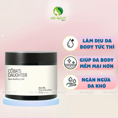 Gel Dưỡng Da Body CoBa's Daughter Aloe Soothing Gel Hương Dừa 300g