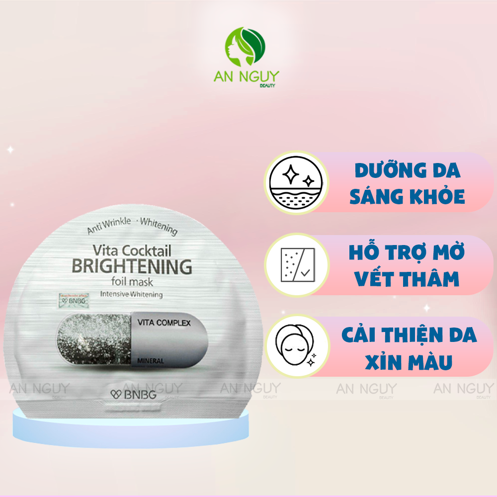 Mặt Nạ Dưỡng Da BNBG Vita Cocktail Foil Mask 30gr