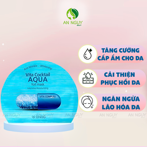 Mặt Nạ Dưỡng Da BNBG Vita Cocktail Foil Mask 30gr