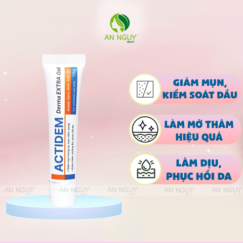 Gel Giảm Mụn Actidem Derma Extra Gel 18g