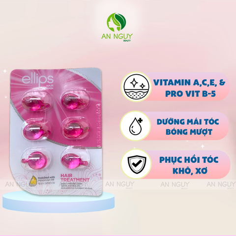 Dưỡng Tóc Ellips Hair Vitamin Moroccan Oil