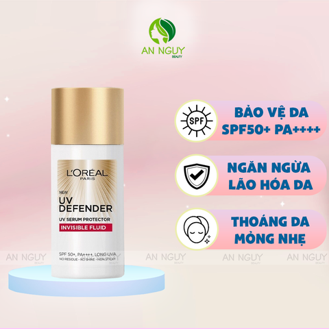 Kem Chống Nắng L'Oreal Paris UV Defender Serum Protector SPF 50+ PA ++++ 50ml