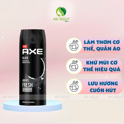 Xịt Khử Mùi Axe Lưu Hương Nước Hoa Dành Cho Nam 135ml