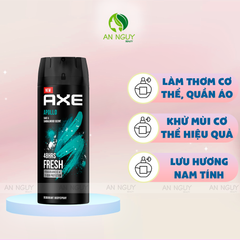 Xịt Khử Mùi Axe Lưu Hương Nước Hoa Dành Cho Nam 135ml