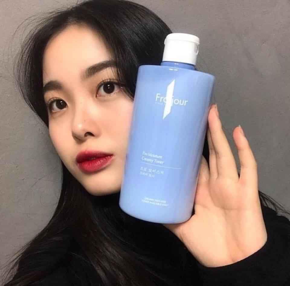 Nước Hoa Hồng Fraijour Pro Moisture Creamy Toner Dưỡng Trắng, Cấp Ẩm 500ml