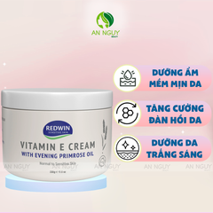 Kem Dưỡng Body Redwin Vitamin E Cream Dưỡng Ẩm, Mềm Mịn (Úc)
