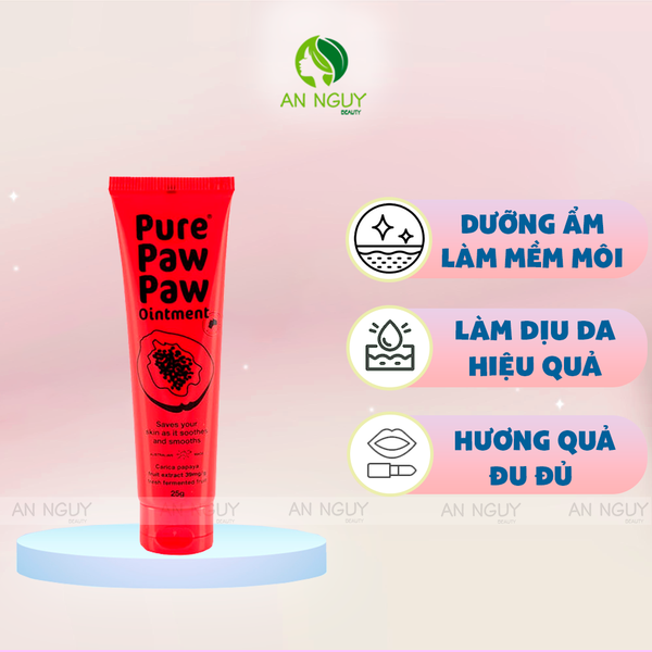 Dưỡng Môi Pure Paw Paw Ointment 25g