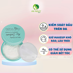 Phấn Phủ Dạng Bột Khoáng SilkyGirl No-Sebum Mineral Powder Kiềm Dầu 5gr