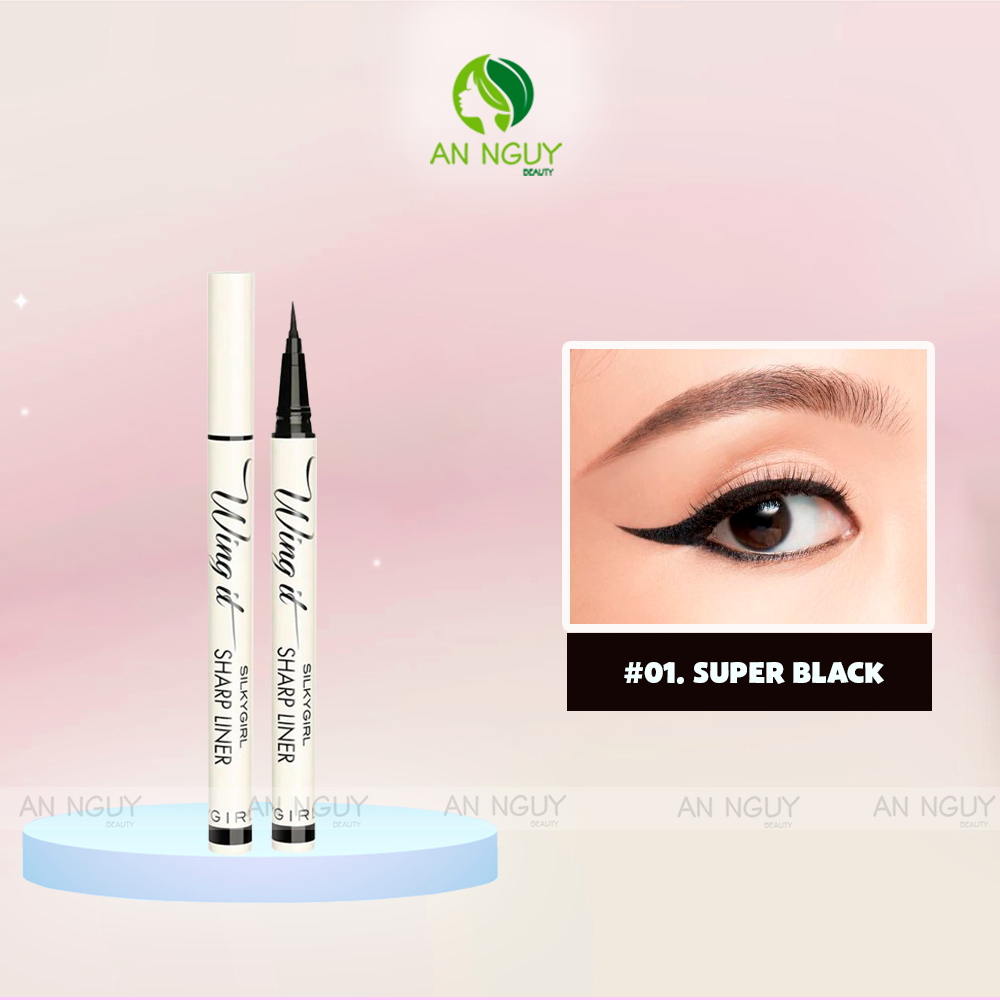 Kẻ Mắt Nước Silkygirl Wing It Sharp Liner 0.5grKẻ Mắt Nước Silkygirl