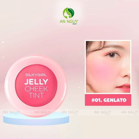 Má Hồng Dạng Thạch SilkyGirl Jelly Cheek Tint 3gr